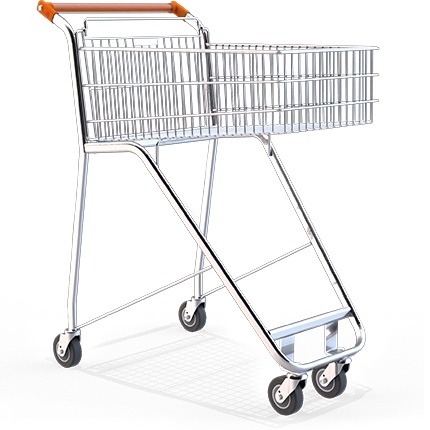 CARRINHO SUPERMERCADO 070LTS AMAPA ERGON