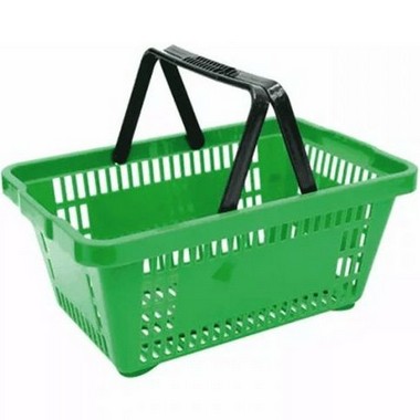 CESTINHA DE SUPERMERCADO AMAPA 16L VERDE