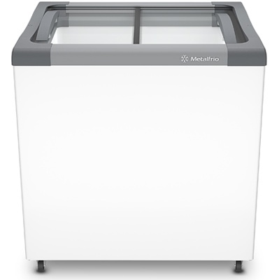 FREEZER HORIZONTAL METALFRIO NF20S VIDRO