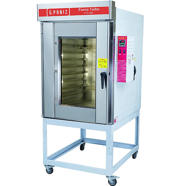 FORNO TURBO ELET 08 EST GPANIZ FTE240 TR