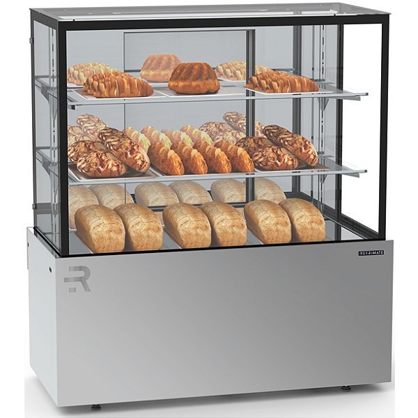 VITRINE NATURAL 145M REFRIMATE CVTS INOX