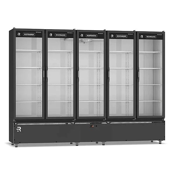 EXPOSITOR 05 PORTAS REFRIMATE ASVR5P LED