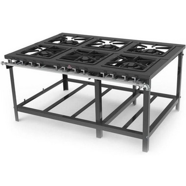 FOGAO 06 BOCAS PROGAS PMD600 40X40 ENCOS
