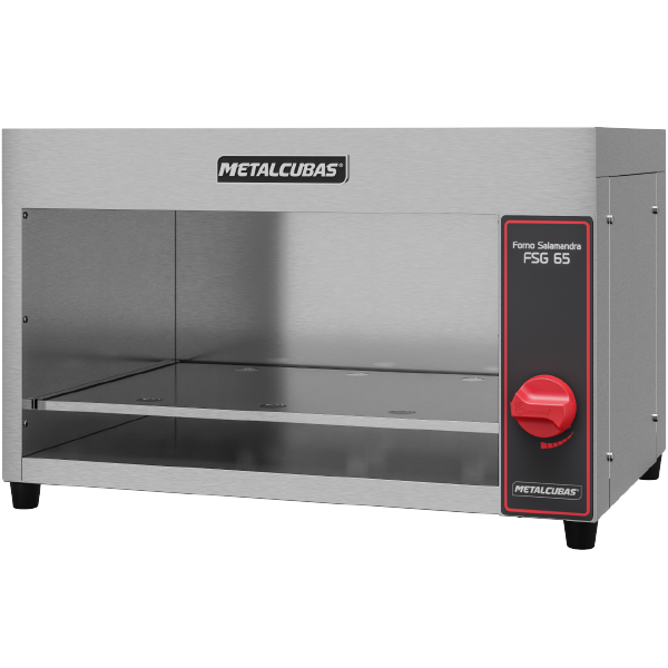 FORNO SALAMANDRA METALCUBAS FSG65 A GAS