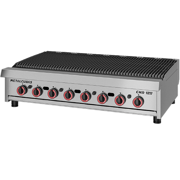 CHAR BROILER 120M METALCUBAS CHB120PRM
