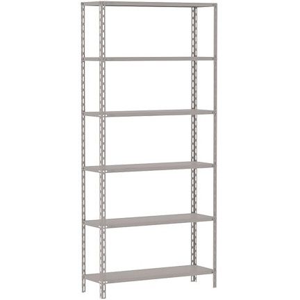 ESTANTE ACO BRANCA AMAPA C/6B 198X92X40CM