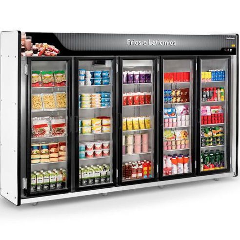 EXPOSITOR 05 PORTAS REFRIMATE ASFL5PP 220V