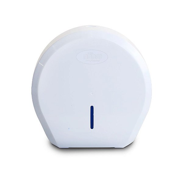 Dispenser Papel Higiênico  - 300/500 M Branco/Cinza -  New Classic