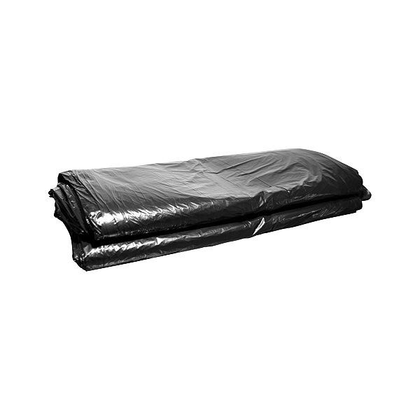 Saco para lixo pacote - Preto - 100 Litros - P7 - PT C/100 unidades
