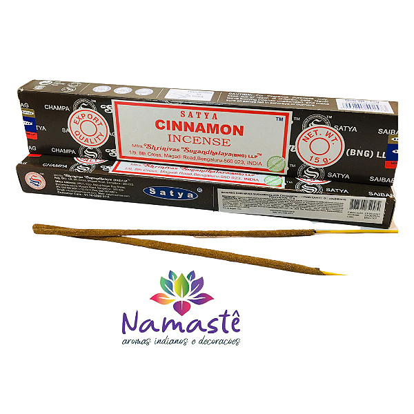 Incenso Massala Satya 15g - Cinnamon