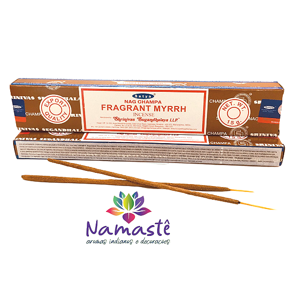 Incenso Massala Satya 15g - Fragrant Myrrh