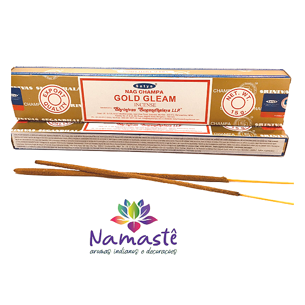 Incenso Massala Satya 15g - Gold Gleam