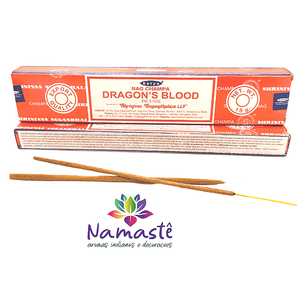 Incenso Massala Satya 15g - Dragon' s Blood