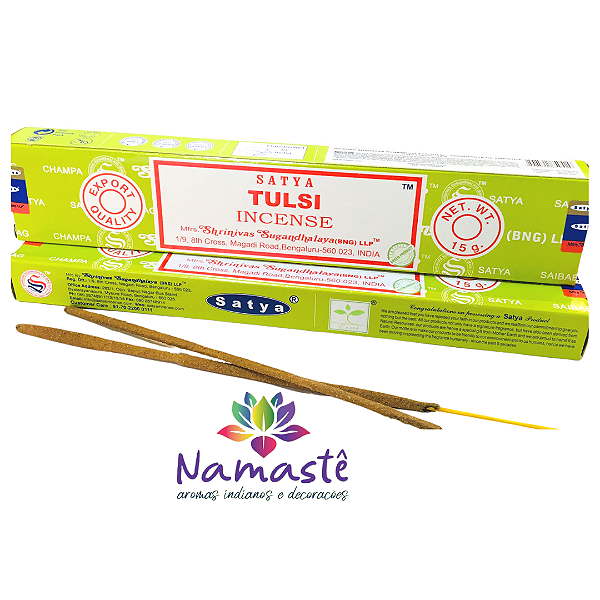 Incenso Massala Satya 15g - Tulsi