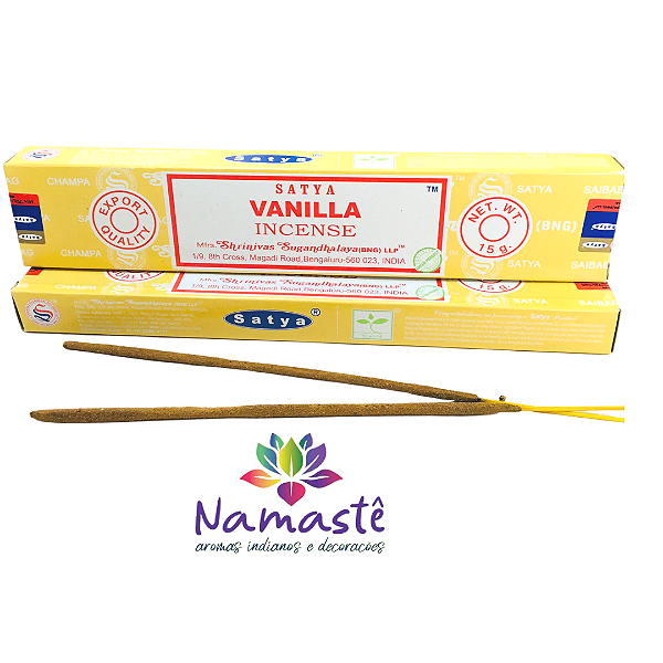 Incenso Massala Satya 15g - Vanilla
