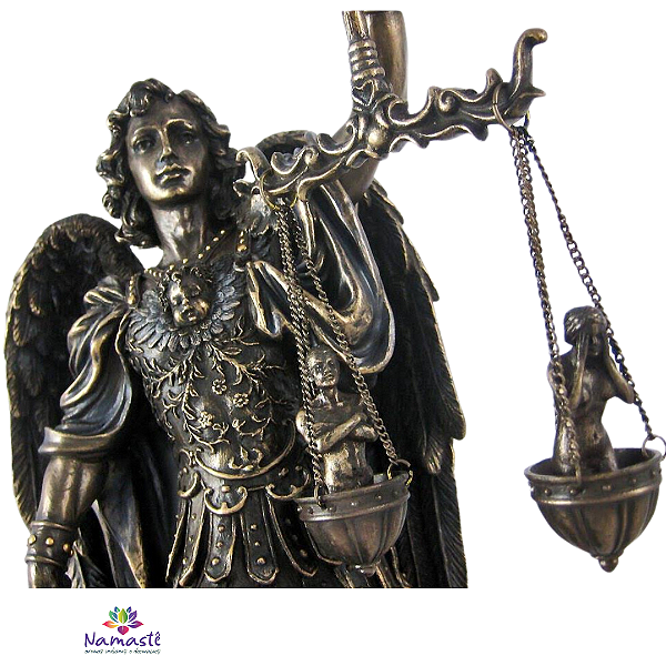 Arcanjo Miguel Com Balança - 28cm