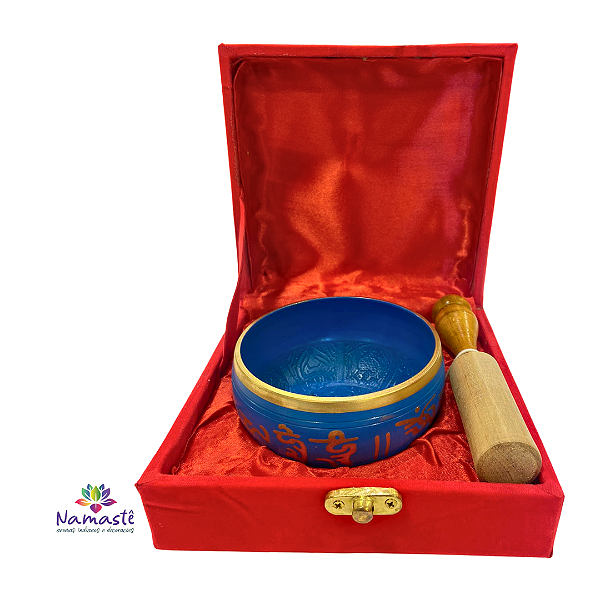 SINO TIBETANO SINGING BOWL (-/+ 350G) - AZUL