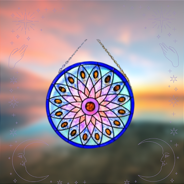 Mandala de vidro - Média