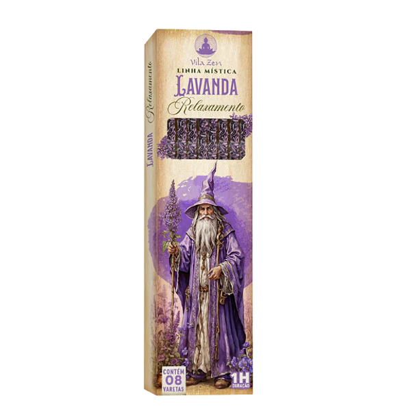 Incenso Vila Zen Linha Mística - Lavanda