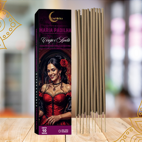 Incenso 100% Natural  Maria Padilha