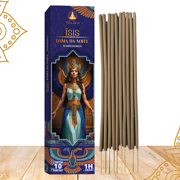Incenso Vila Zen - Linha Egípcios - Isís