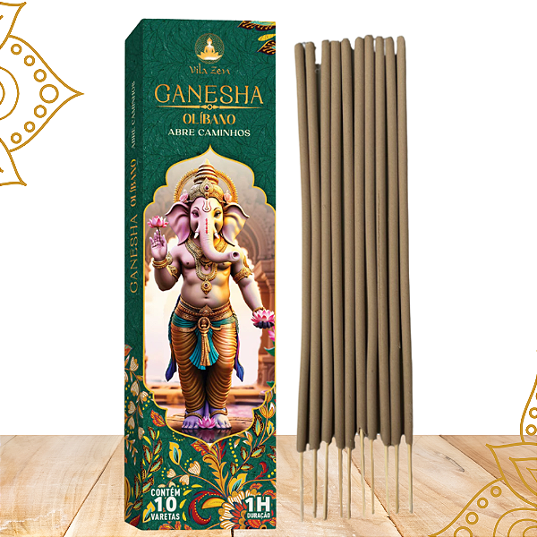 Incenso Vila Zen - Linha Deuses Hindus - Ganesha
