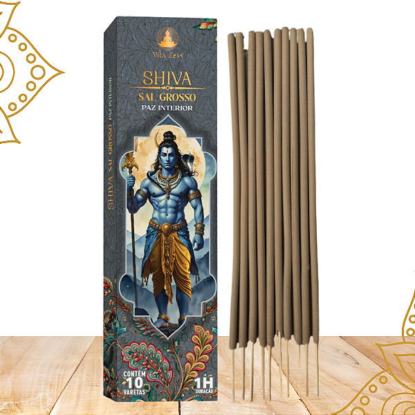 Incenso Vila Zen - Linha Deuses Hindus - Shiva