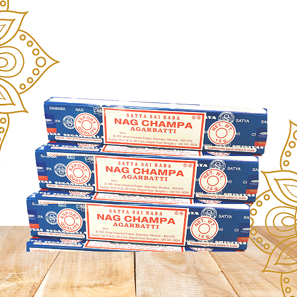 Kit c/ 3und -  Incenso Nag Champa