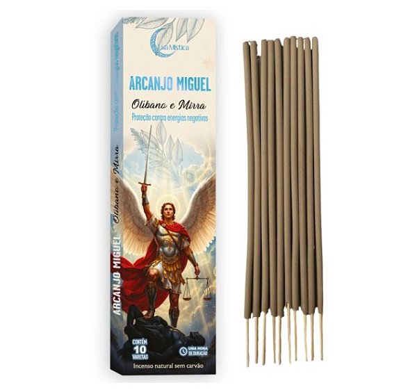 Incenso Natural Arcanjo Miguel 0% Carvão