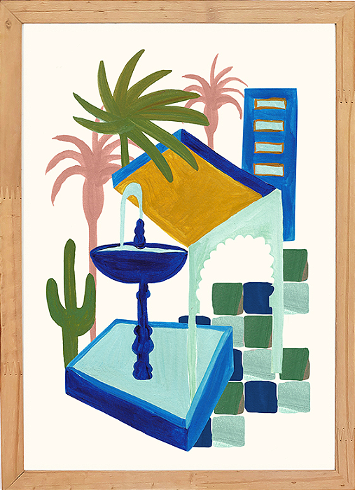 PRINT “MAJORELLE”