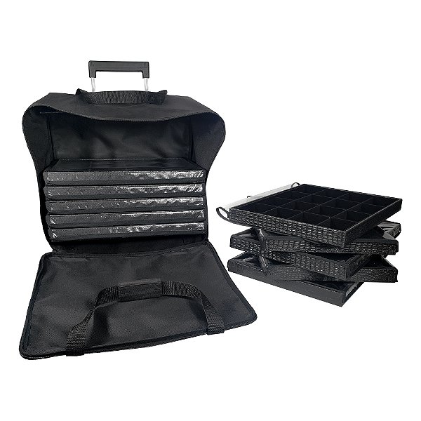 Bolsa Kit Carrinho Com 10 Bandejas