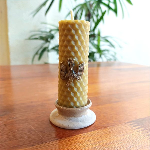 Vela  Espírito Santo + Castiçal