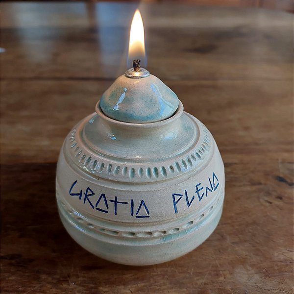 Lamparina a óleo Gratia Plena