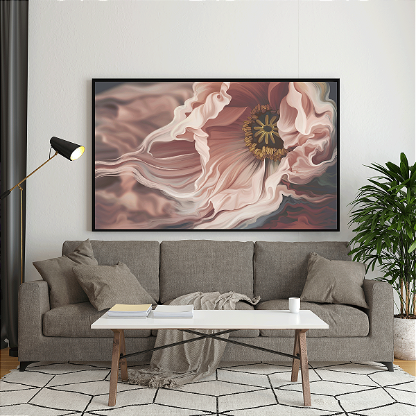 Quadro FineArt Floral Rosa