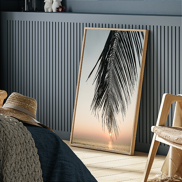 Quadro FineArt Galho de Coqueiro Tropical