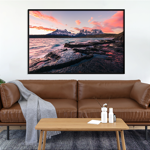 Quadro FineArt  Montanhas do Parque Nacional Torres del Paine no Chile