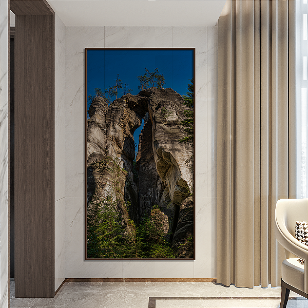 Quadro FineArt Rochas Adrspach Teplice na República Tcheca