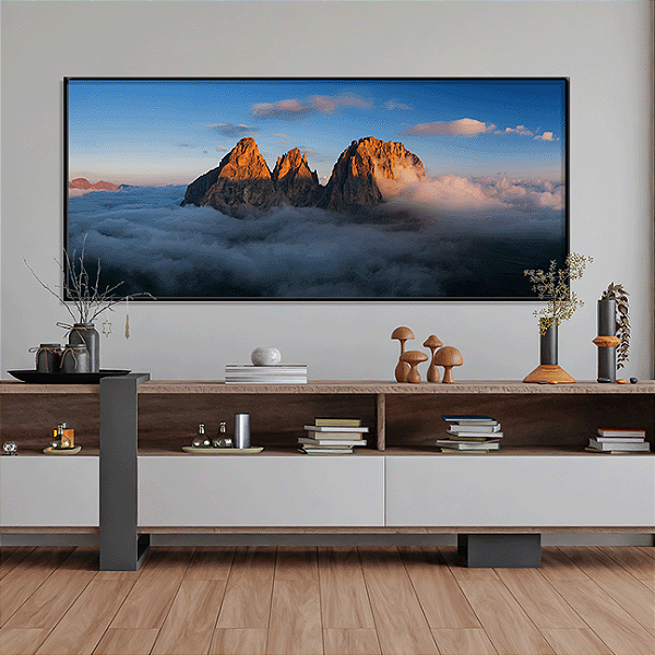 Quadro FineArt Vista Aérea do Spitze Grohmann na Itália