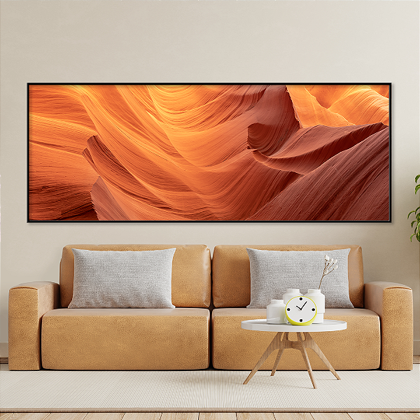 Quadro FineArt Paisagem Panorâmica Antelope Canyon no Estados Unidos