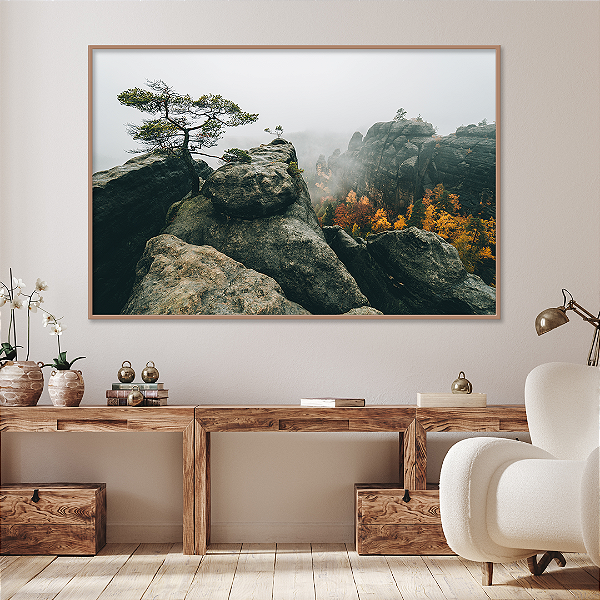 Quadro FineArt Névoa nas Rochas