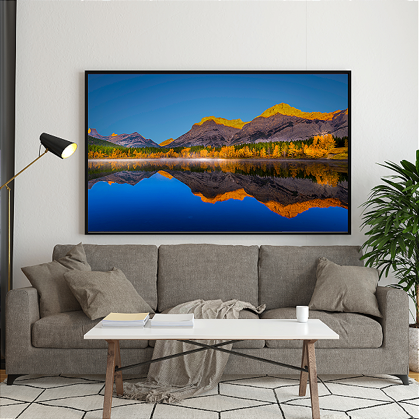 Quadro FineArt Nascer do Sol da Manhã em Wedge Pond
