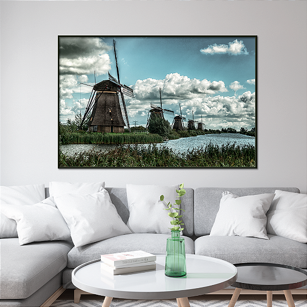 Quadro FineArt Moinhos de Vento