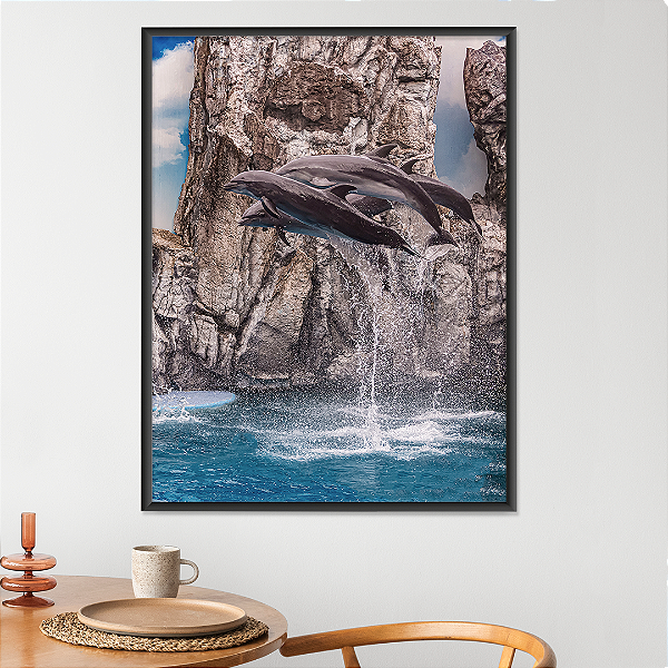Quadro FineArt Golfinho Roaz
