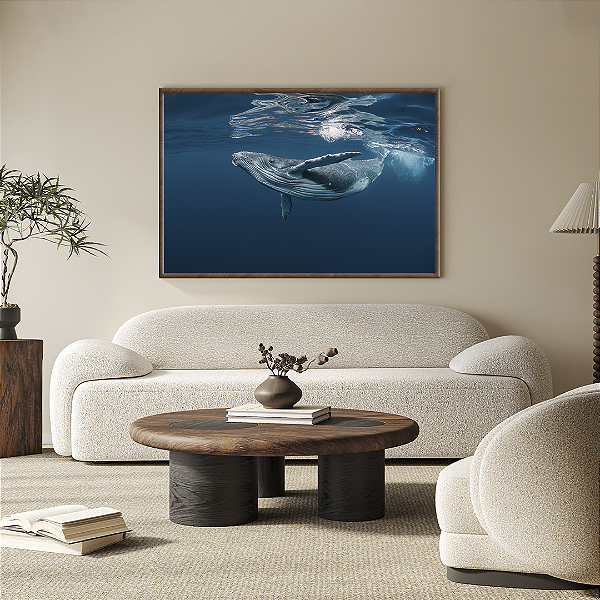 Quadro FineArt Baleia Jubarte