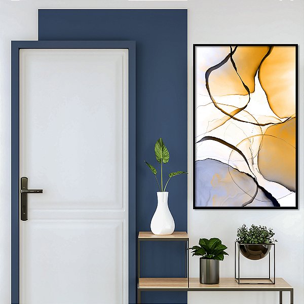 Quadro FineArt Abstrato Harmonia Circular