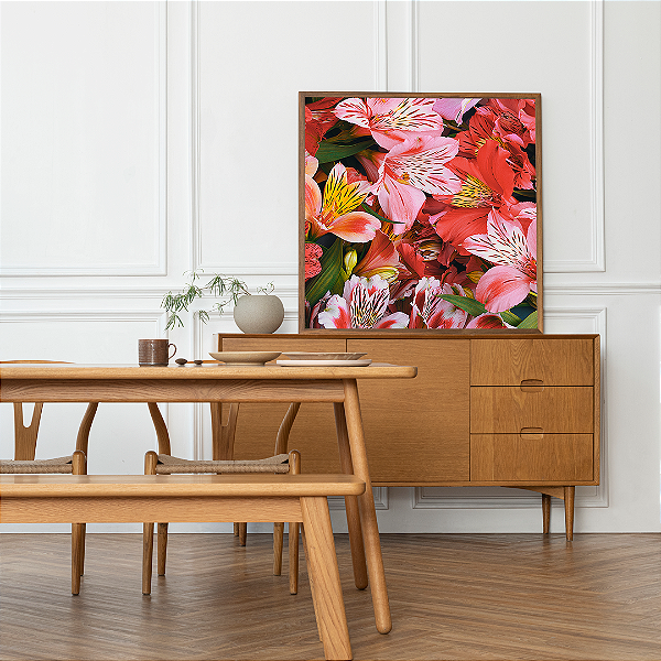 Quadro FineArt Flores Astromélias