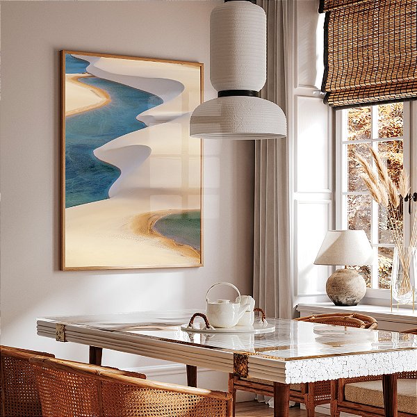 Obra Curvas de Areia e Azul - Fotografia autoral Jfevereiro