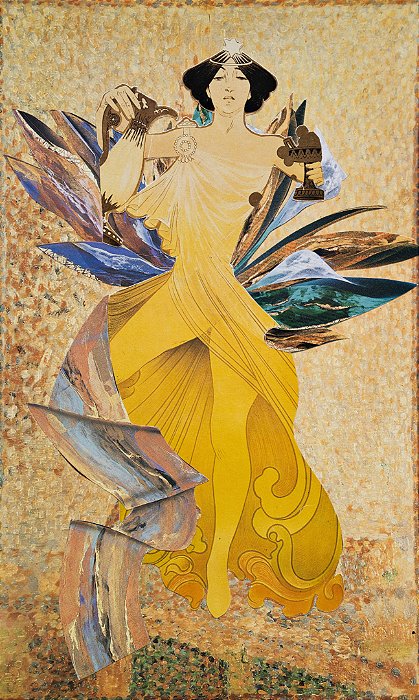 Obra VIII - LA JUSTICIA - Artista Lucia Testa