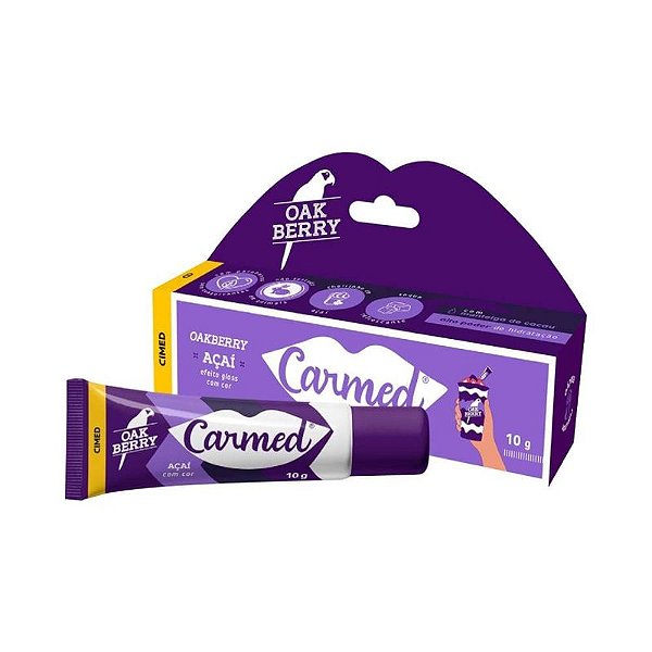HIDRATANTE LABIAL CARMED OAKBERRY AÇAI