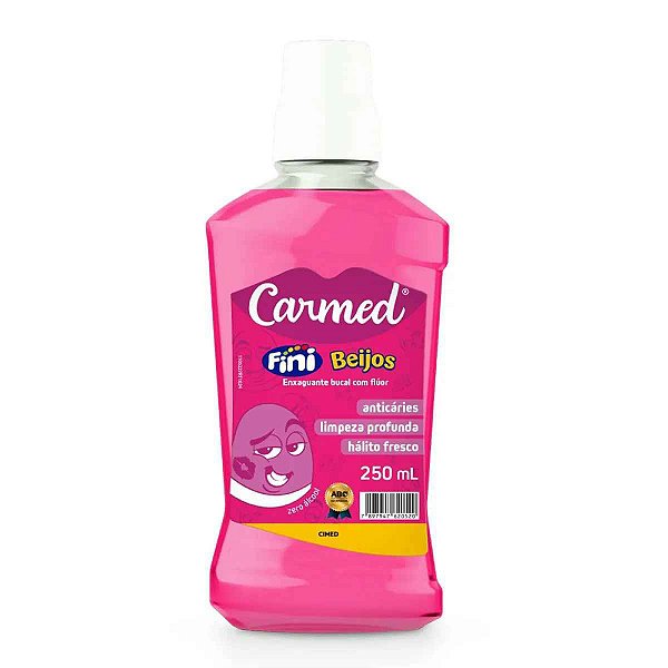 ENXAGUANTE BUCAL CARMED FINI BEIJOS 250ML